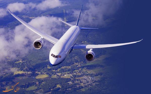 معرفی هواپیمای بوئینگ 787 دریم لاینر