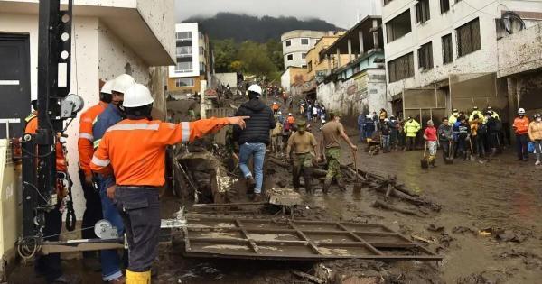 رانش زمین در اکوادور: فوت 16 نفر